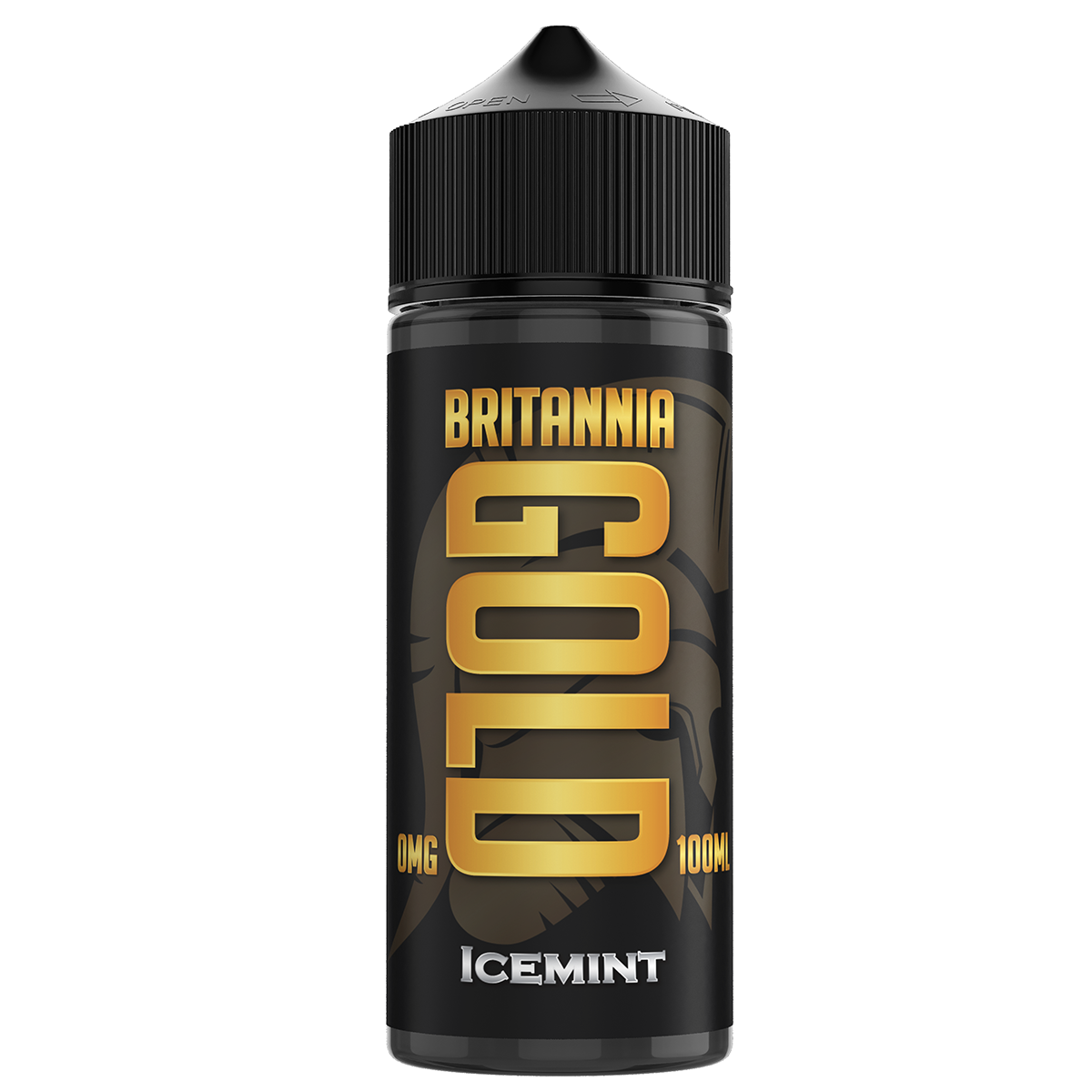 Britannia Gold 100ml Icemint shortfill Bottle