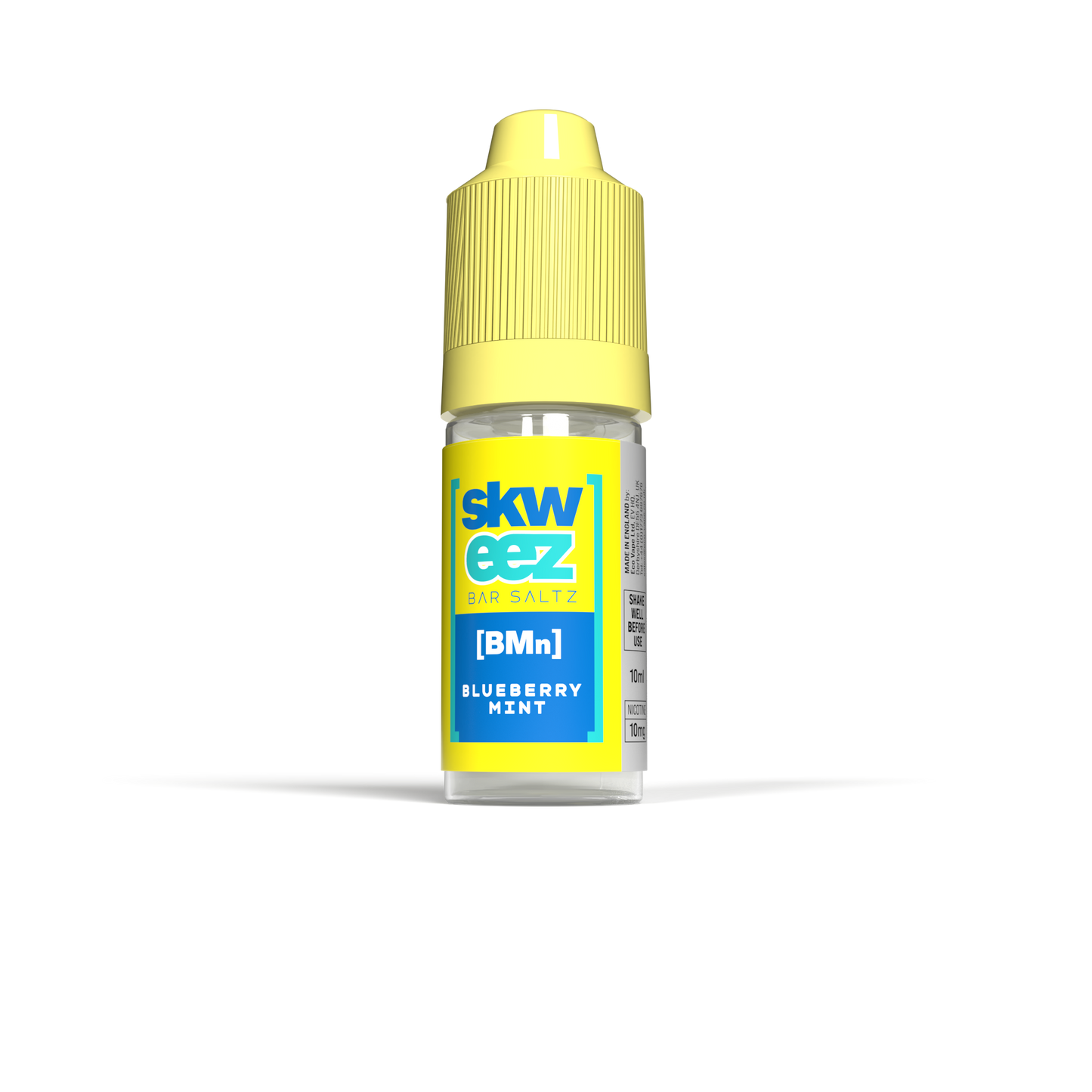SKWEEZ Nic Salts: Blueberry Mint - 10mg (10 Pack)