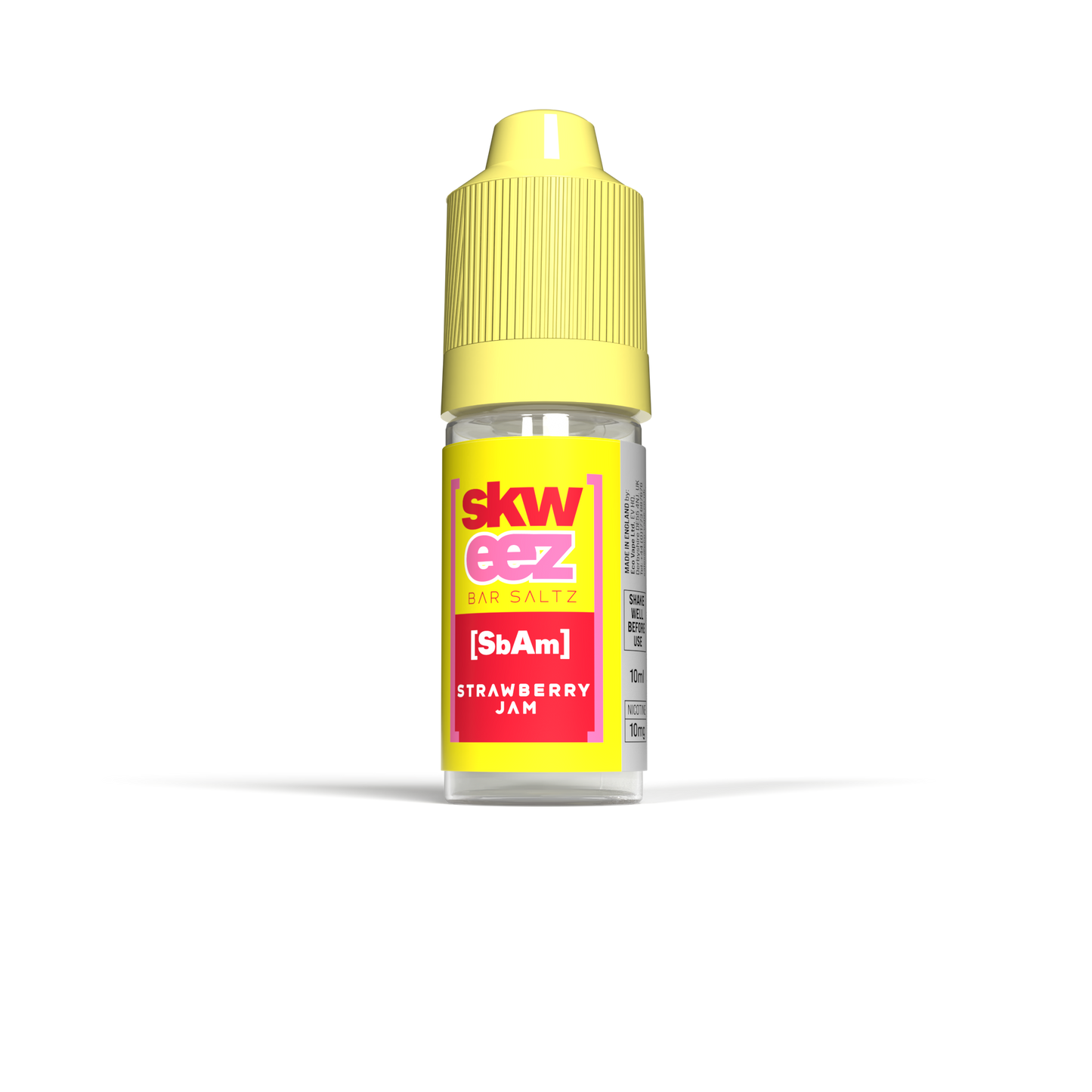 SKWEEZ Nic Salts: Strawberry Jam - 20mg (10 Pack)