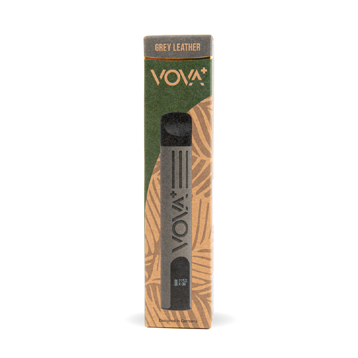 VOVA+ Plus Volks Dry Herb Vaporizers: Grey Leather (10 Pack)