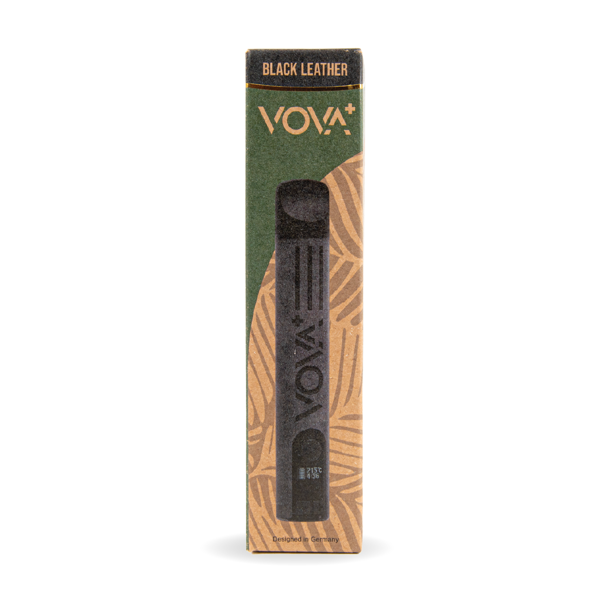 VOVA+ Plus Volks Dry Herb Vaporizers: Black Leather (10 Pack)
