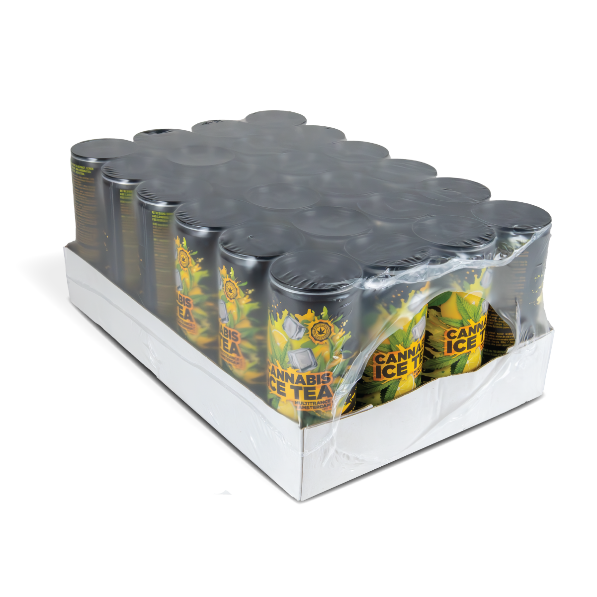 Multitrance Cannabis Ice Tea: Lemon - 250ml (24 Pack)