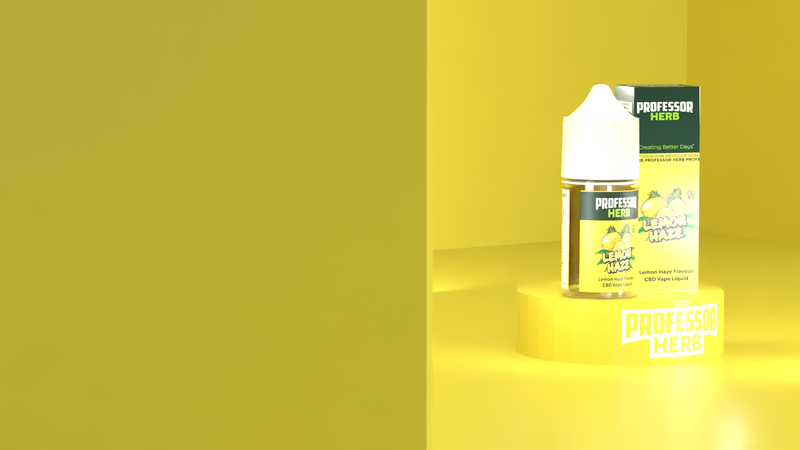 Professor Herb Lemon Haze V2 1000MG CBD E-liquid 30ML (10 x 30ML)