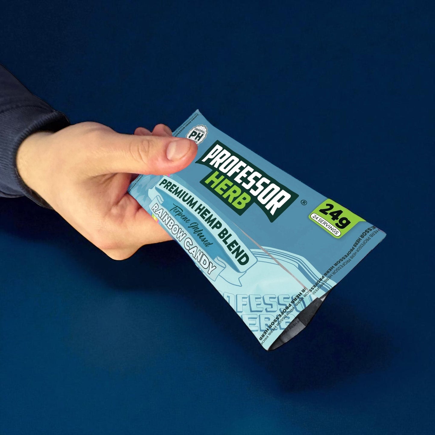 Professor Herb Premium Hemp Blend: Rainbow Candy - 24g (10 Pack)