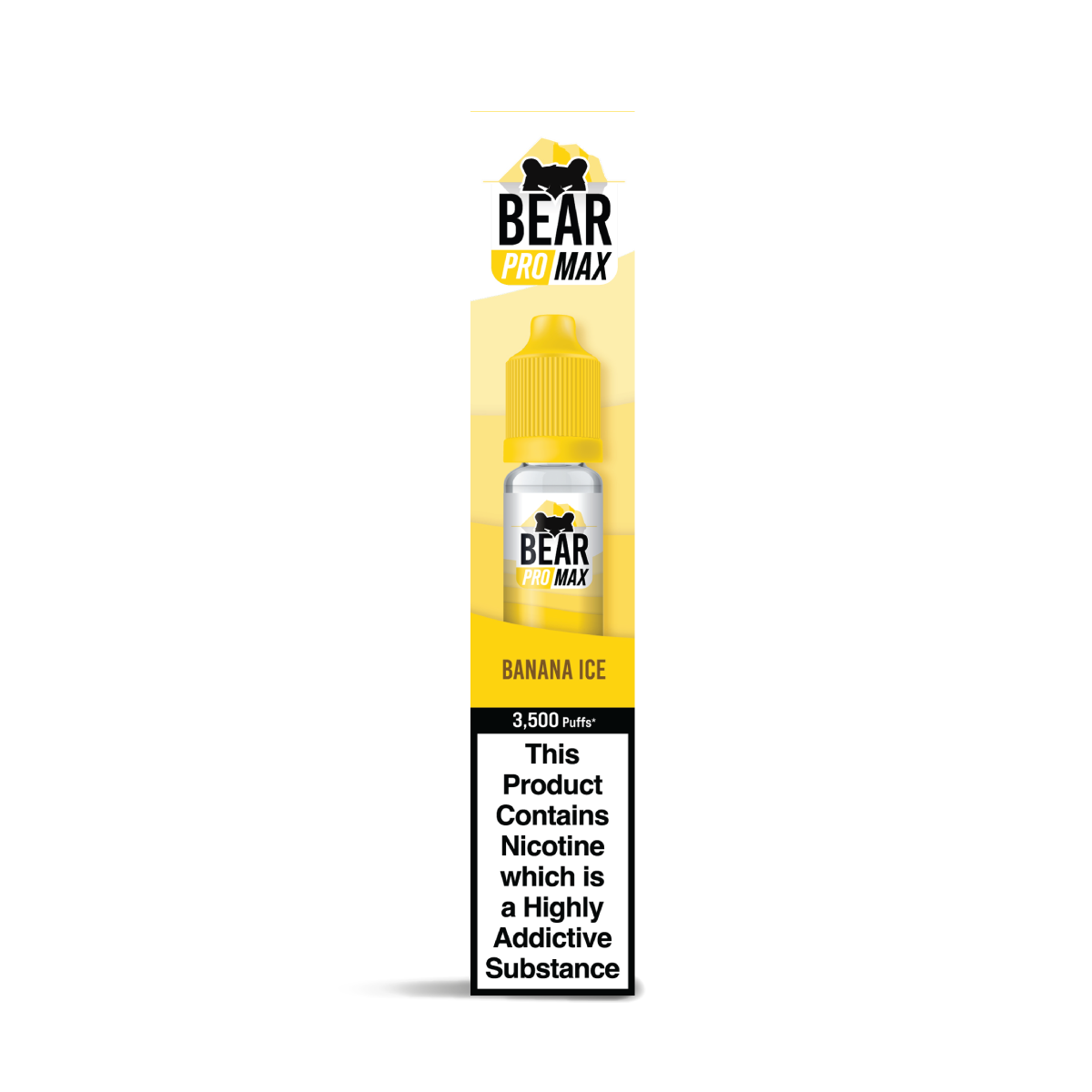 BEAR Pro MAX Salts: Banana Ice - 10mg (10 Pack)