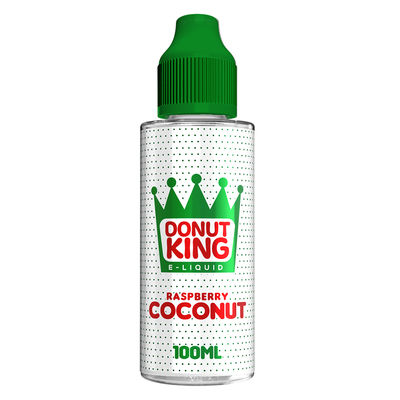 Donut King Raspberry Coconut 100ml 70vg - (Pack Of 5)