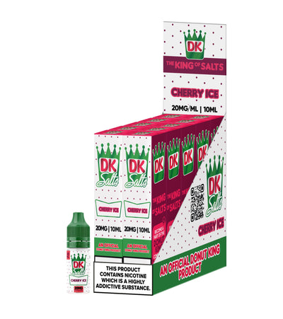 Donut King Salt Cherry Ice 10ml - (Pack Of 10)
