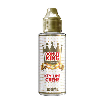 Donut King Limited Edition Key Lime Crème 100ml 0mg 70vg - (Pack Of 5)