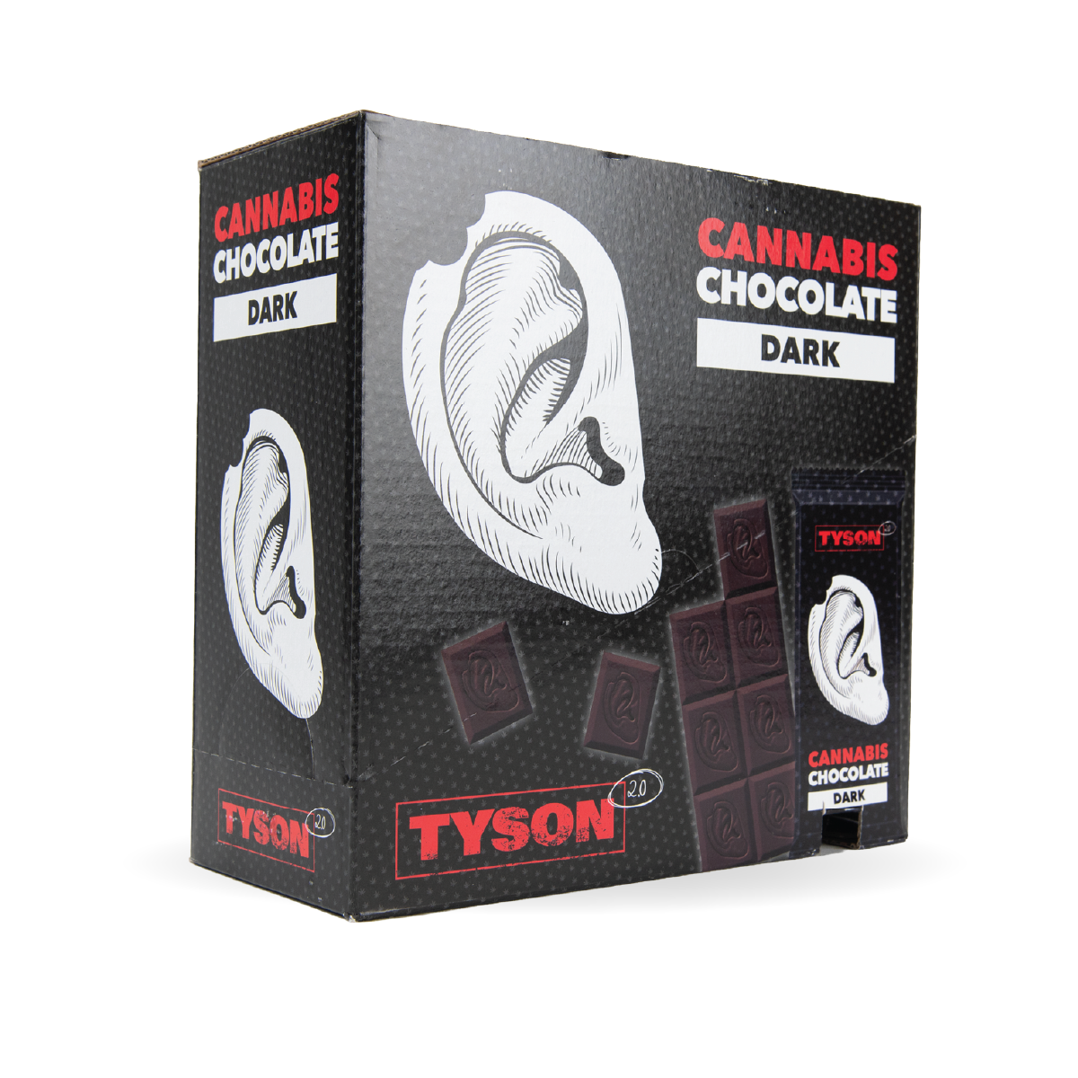 Tyson 2.0 Cannabis Dark Chocolate (15 Pack)