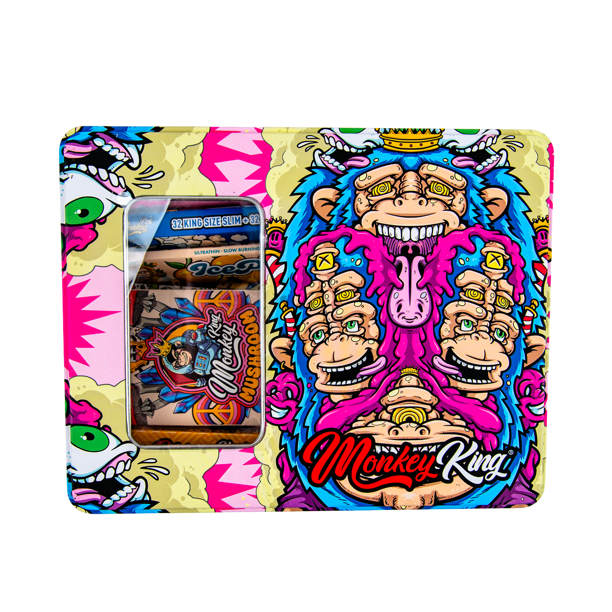 Monkey King Smoking Gift Set - Pink (Single Piece)