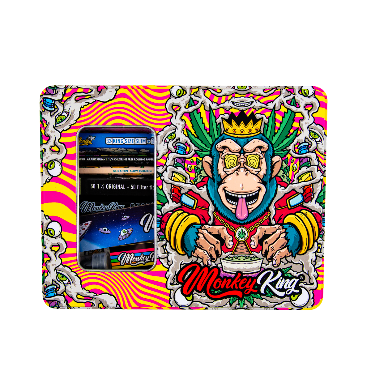 Monkey King Smoking Gift Set - Psychedelic (Single Piece)