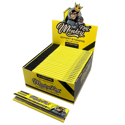 Expert Stoners Extreme-Thin Rolling Papers: Yellow (50 Pack)