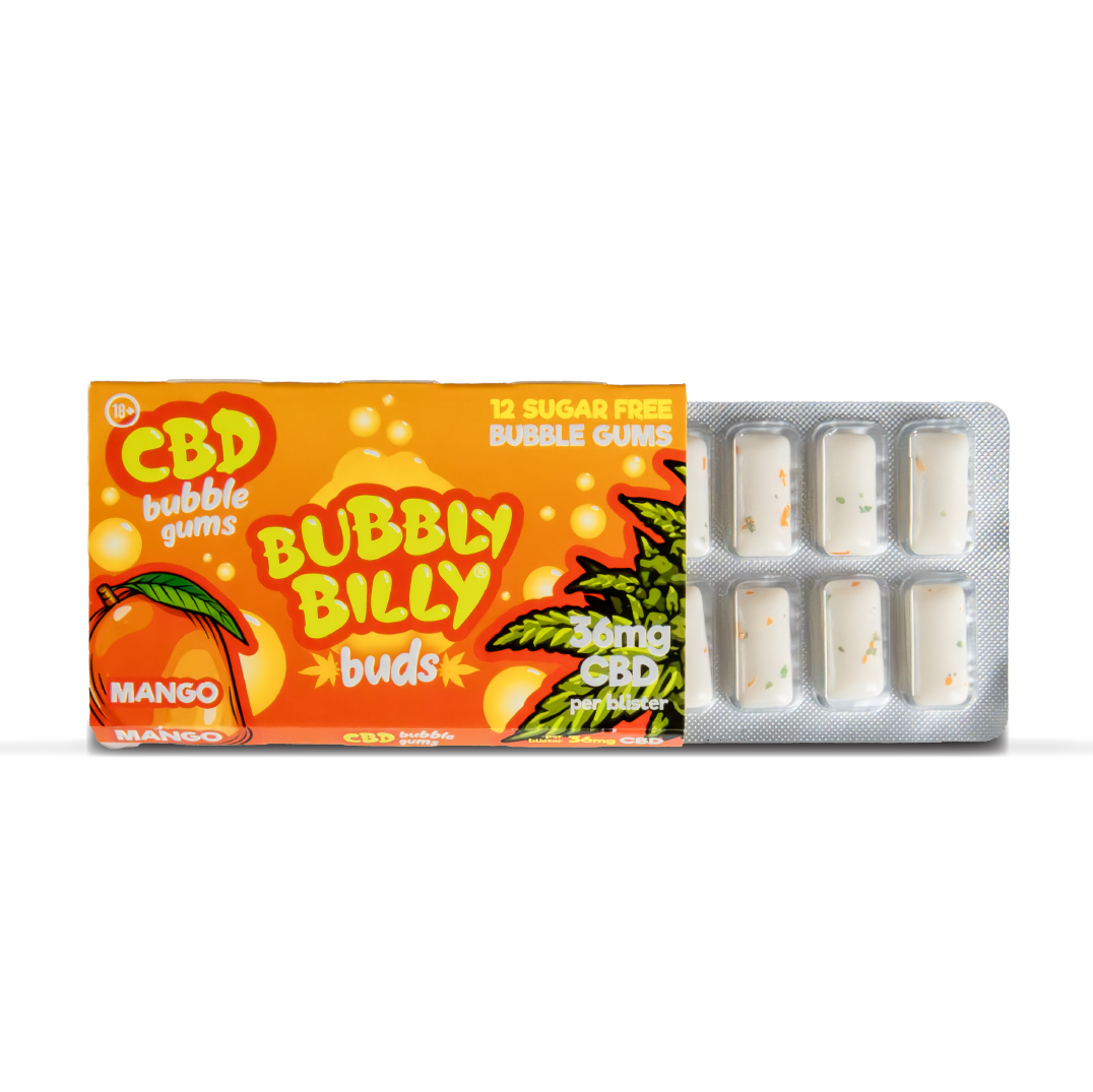Bubbly Bully Buds Cbd Chewing Gum Mango Default Title