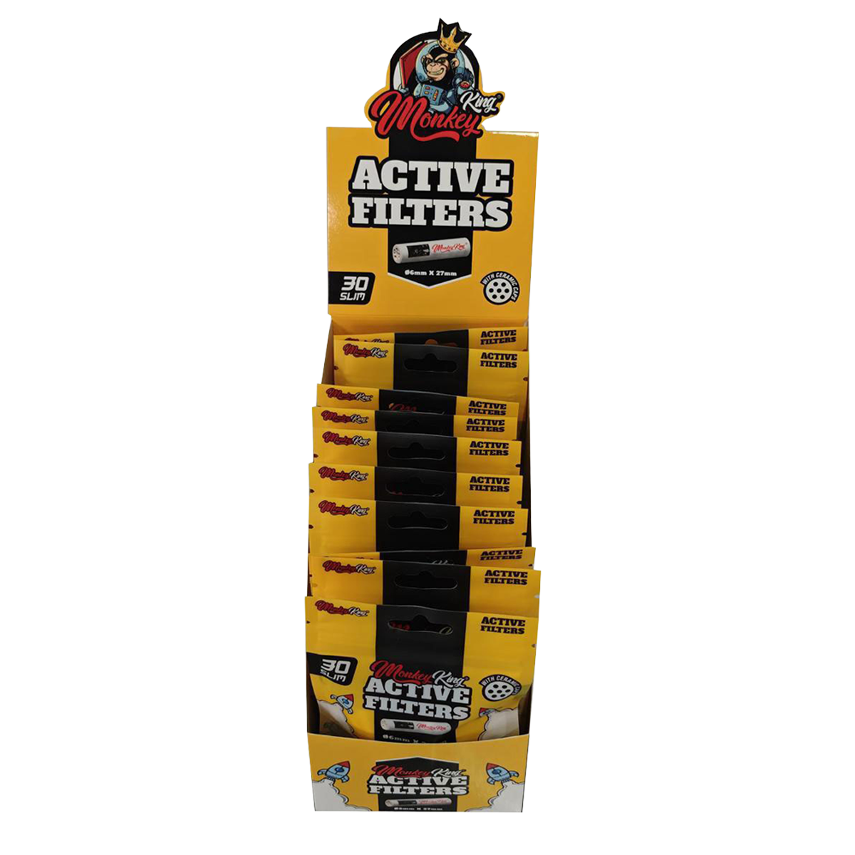 Monkey King Active Filters 6x27mm - (10 Pack)