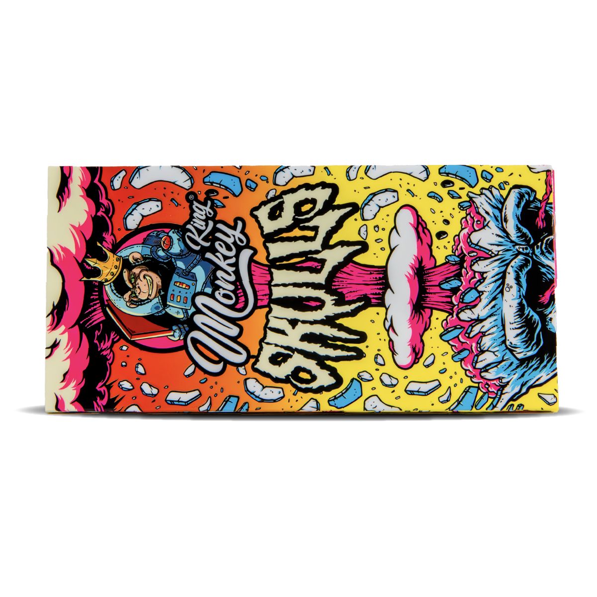 Monkey King Skulls Magnet lock Unbleached Papers & Tips (24 Pack)