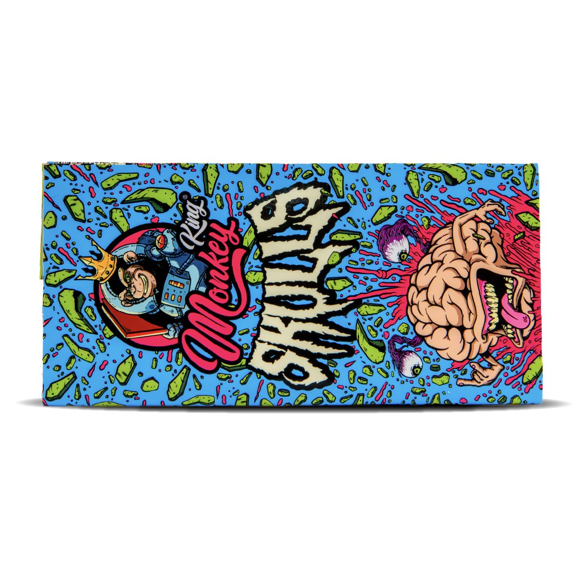 Monkey King Skulls Magnet lock Unbleached Papers & Tips (24 Pack)