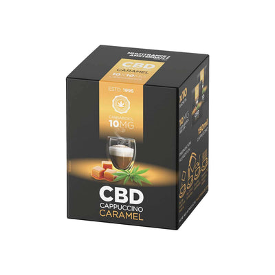 Multitrance CBD Coffee Instant Cappuccino: Caramel - 10mg (10 Sachets)