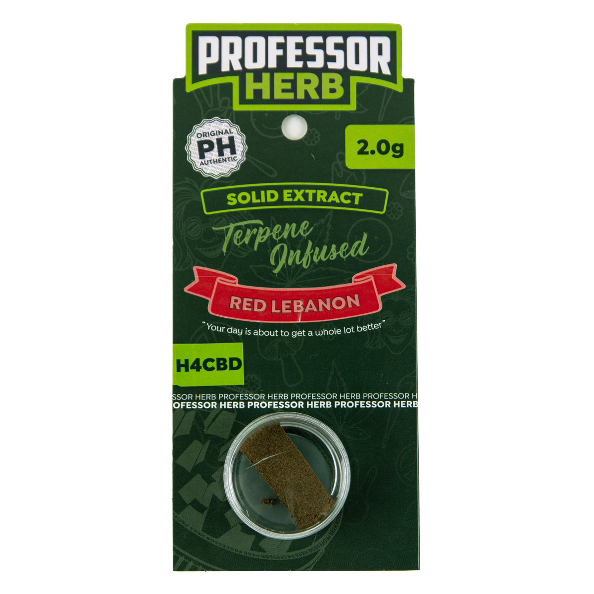 Professor Herb Red Lebanon H4CBD Solid Extract 2.0G