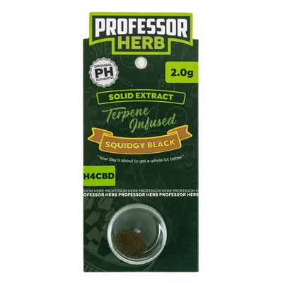 Professor Herb Squidy Black H4CBD Solid Extract 2.0G