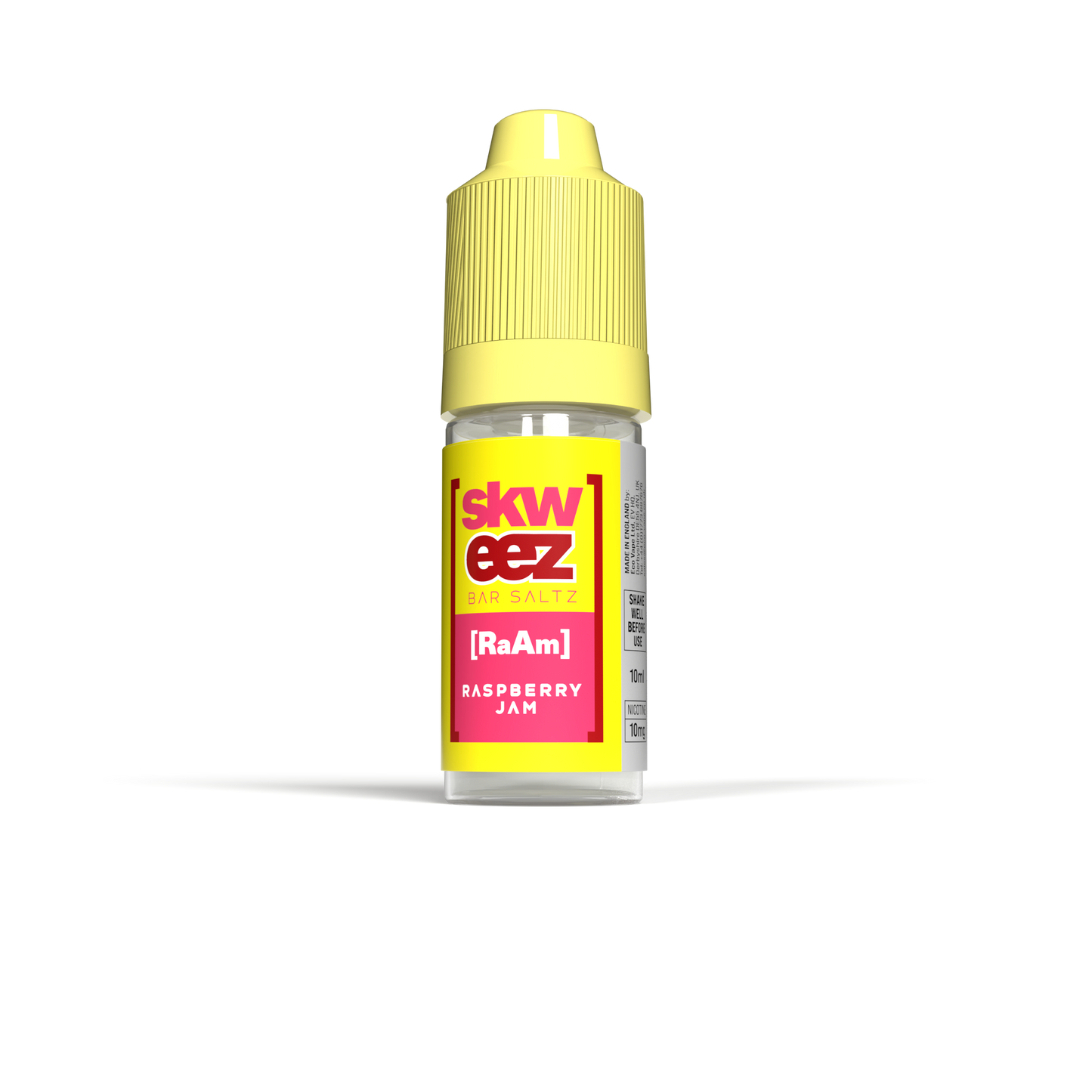 SKWEEZ Nic Salts: Raspberry Jam - 20mg (10 Pack)