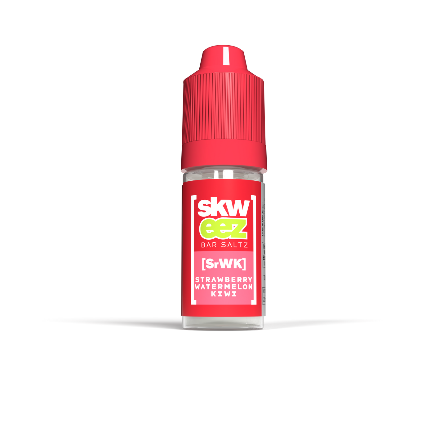 SKWEEZ Nic Salts: Strawberry Watermelon Kiwi - 10mg (10 Pack)