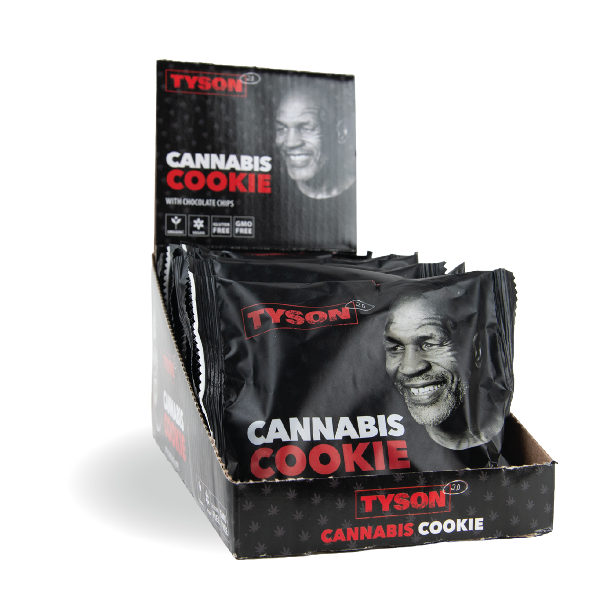 Tyson 2.0 Cannabis Chocolate Chip Cookies (10 Pack)