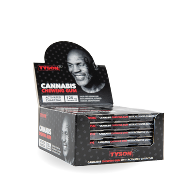Tyson 2.0 Cannabis Peppermint Chewing Gum (12 Pack)