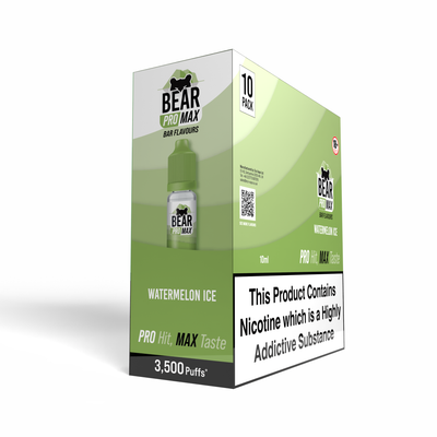 BEAR Pro MAX Salts: Watermelon Ice - 20mg (10 Pack)