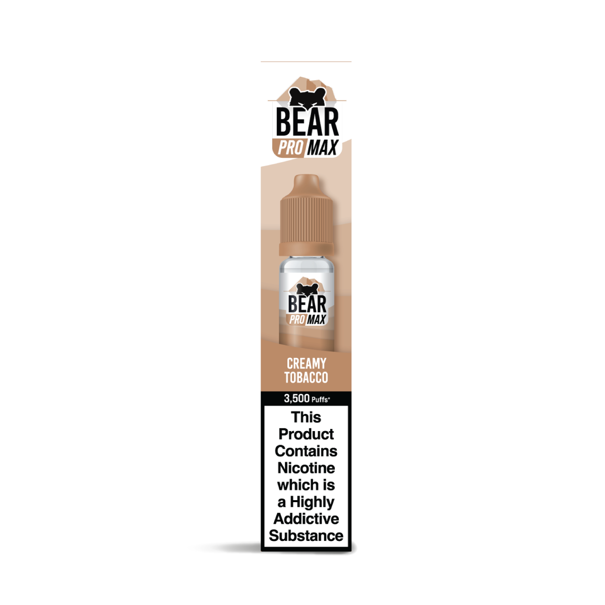 BEAR Pro MAX Salts: Creamy Tobacco - 20mg (10 Pack)