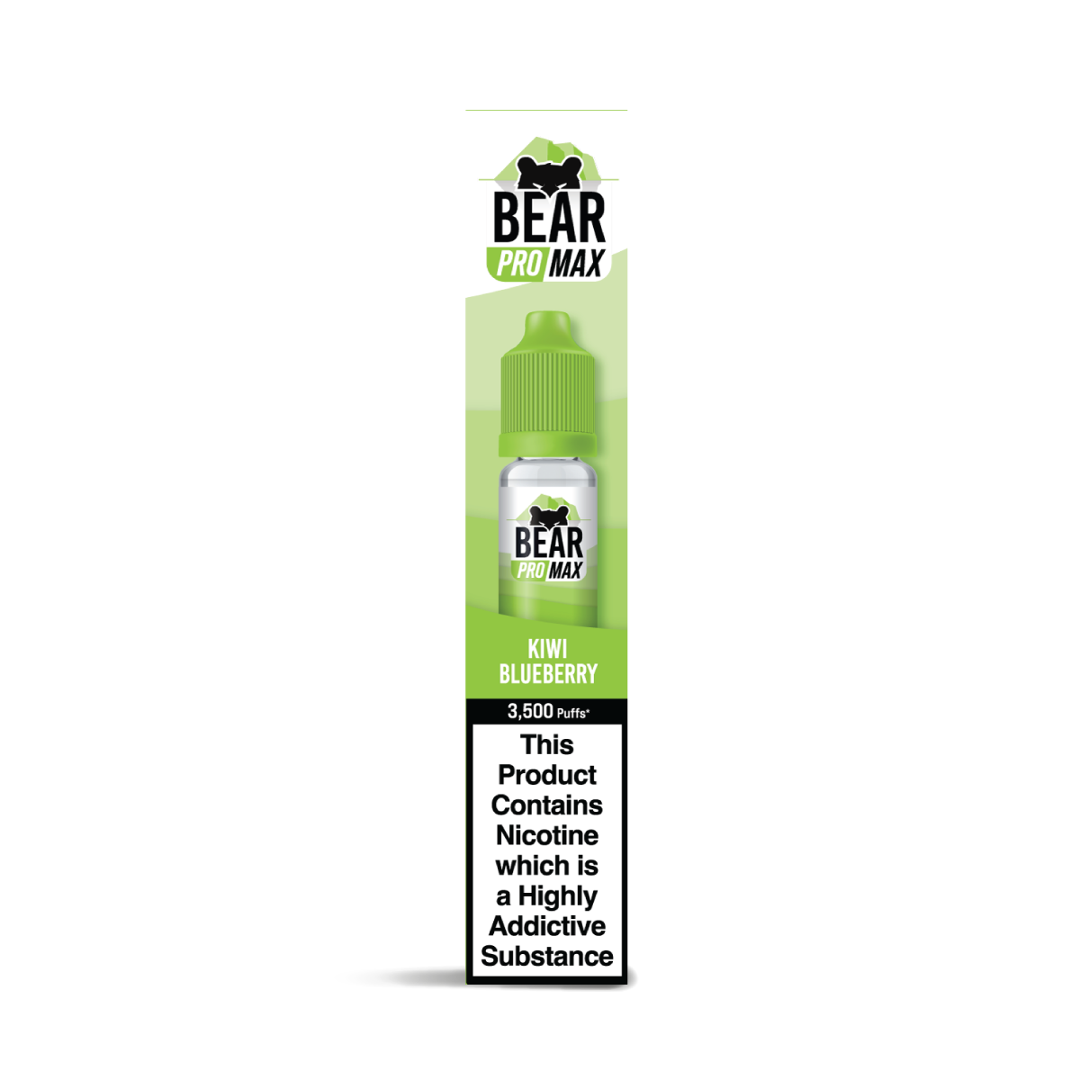 BEAR Pro MAX Salts: Kiwi Blueberry - 10mg (10 Pack)