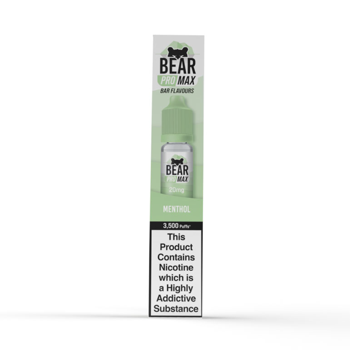 BEAR Pro MAX Salts: Menthol - 20mg (10 Pack)