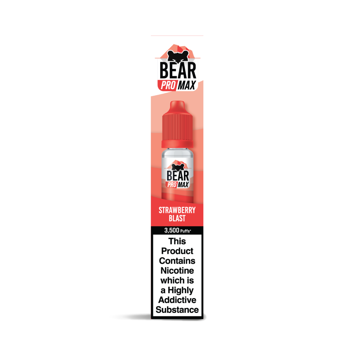 BEAR Pro MAX Salts: Strawberry Blast - 20mg (10 Pack)