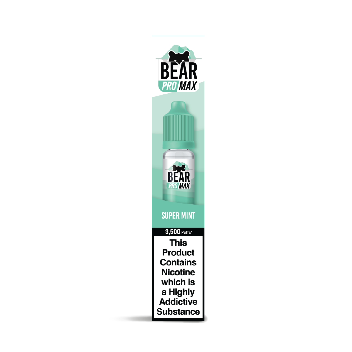 BEAR Pro MAX Salts: Super Mint - 20mg (10 Pack)