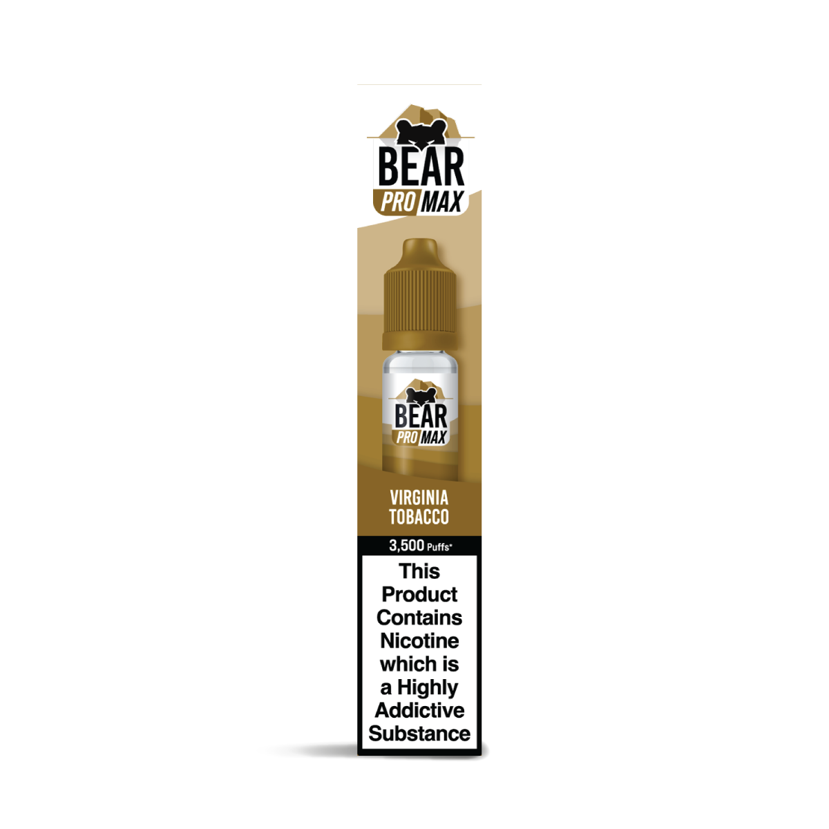 BEAR Pro MAX Salts: Virginia Tobacco - 10mg (10 Pack)