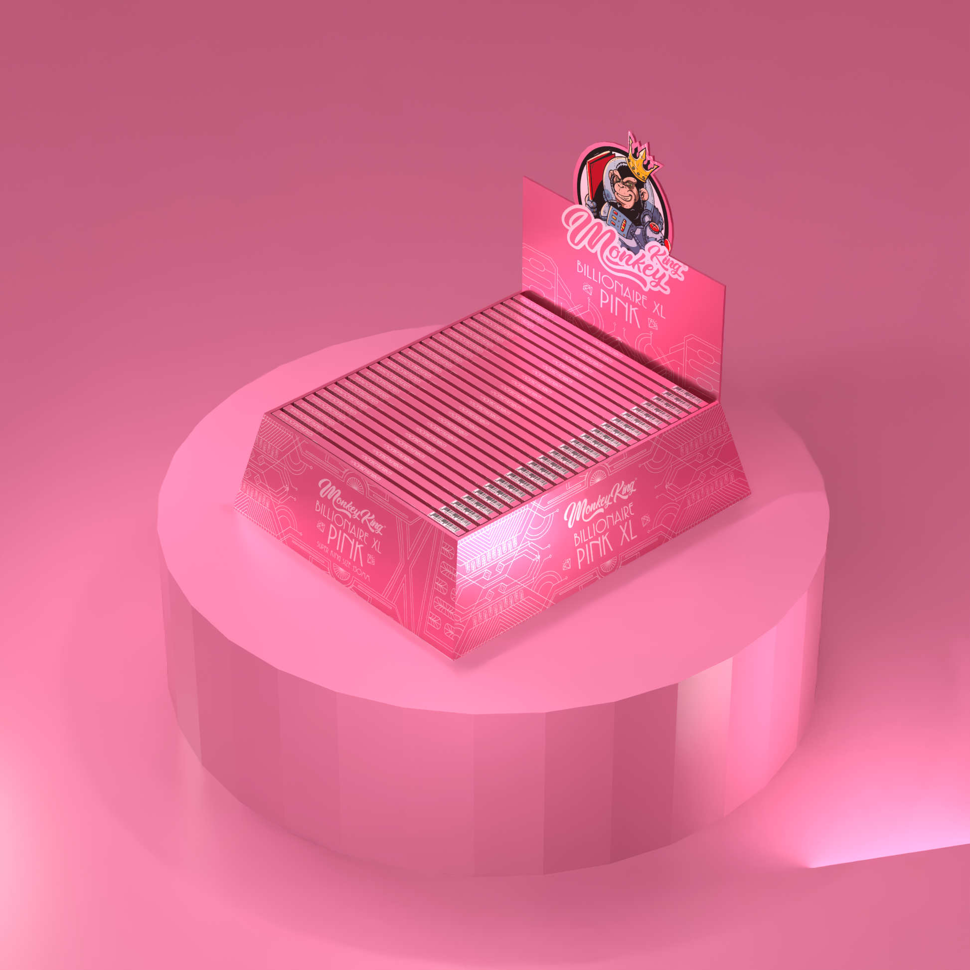 Monkey King Billionaire Pink XL Scene