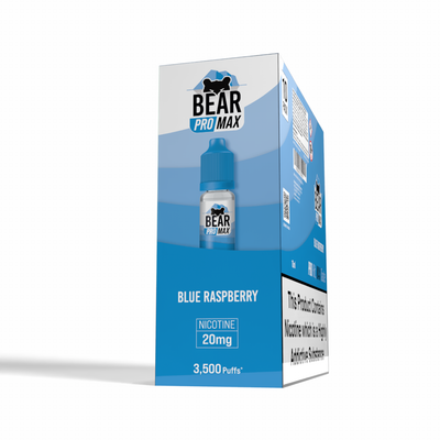 BEAR Pro MAX Salts: Blueberry Raspberry - 10mg (10 Pack)