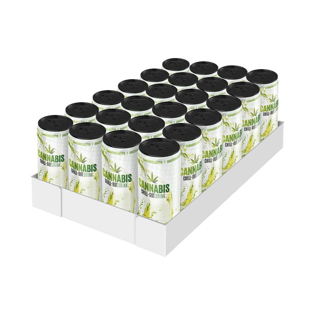 HaZe Cannabis Chillout Drinks: 250ml (24 Pack)