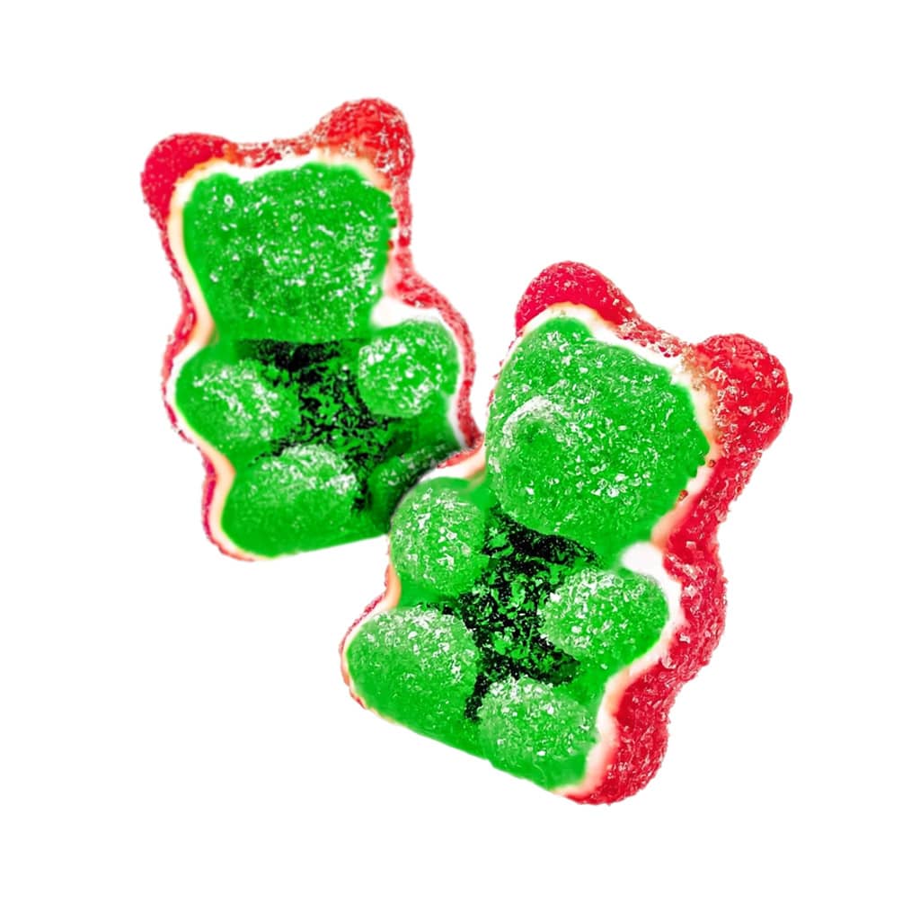 Bubbly Billy Bud's CBD Gummy Bears 100g: Watermelon - 300mg (40 Pack)