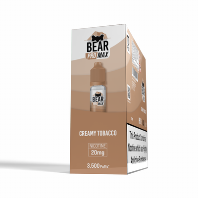 BEAR Pro MAX Salts: Creamy Tobacco - 10mg (10 Pack)