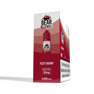 BEAR Pro MAX Salts: Fizzy Cherry - 10mg (10 Pack)