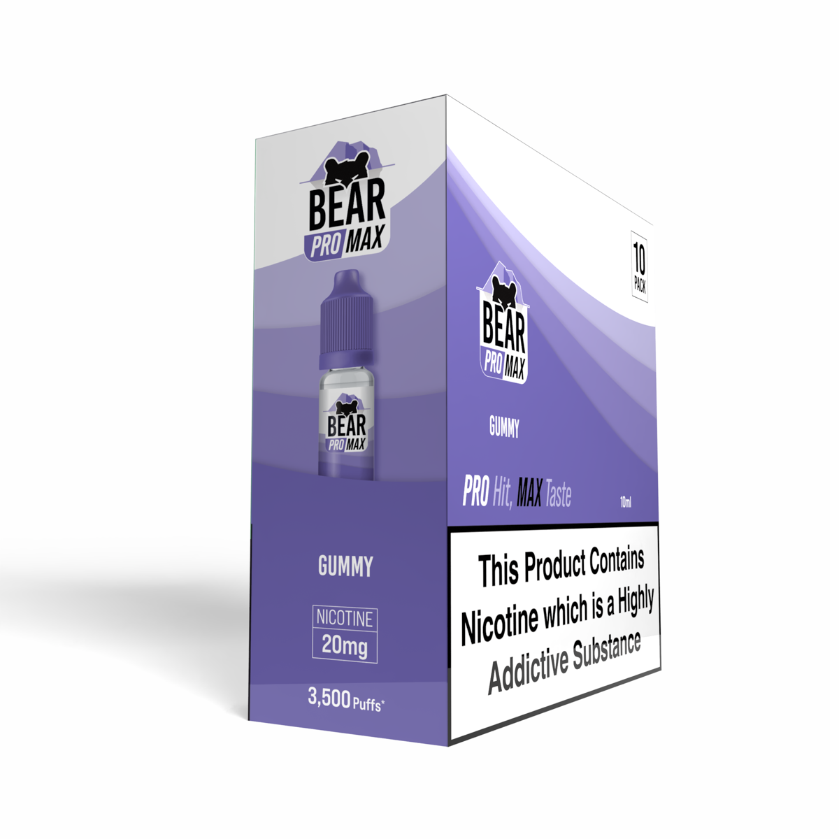 BEAR Pro MAX Salts: Gummy - 10mg (10 Pack)