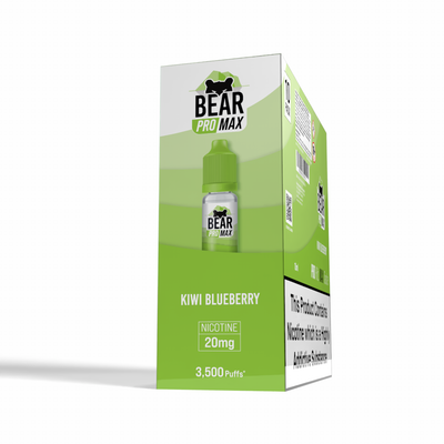 BEAR Pro MAX Salts: Kiwi Blueberry - 10mg (10 Pack)