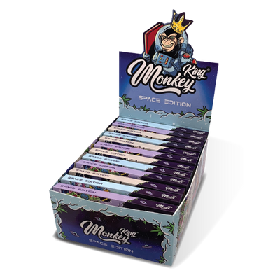 Monkey King Rolling Papers + Tips: Space Edition (24 Pack)