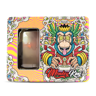 Monkey King Large Metal Boxes with Window: Psychedelic Edition (Single Piece)
