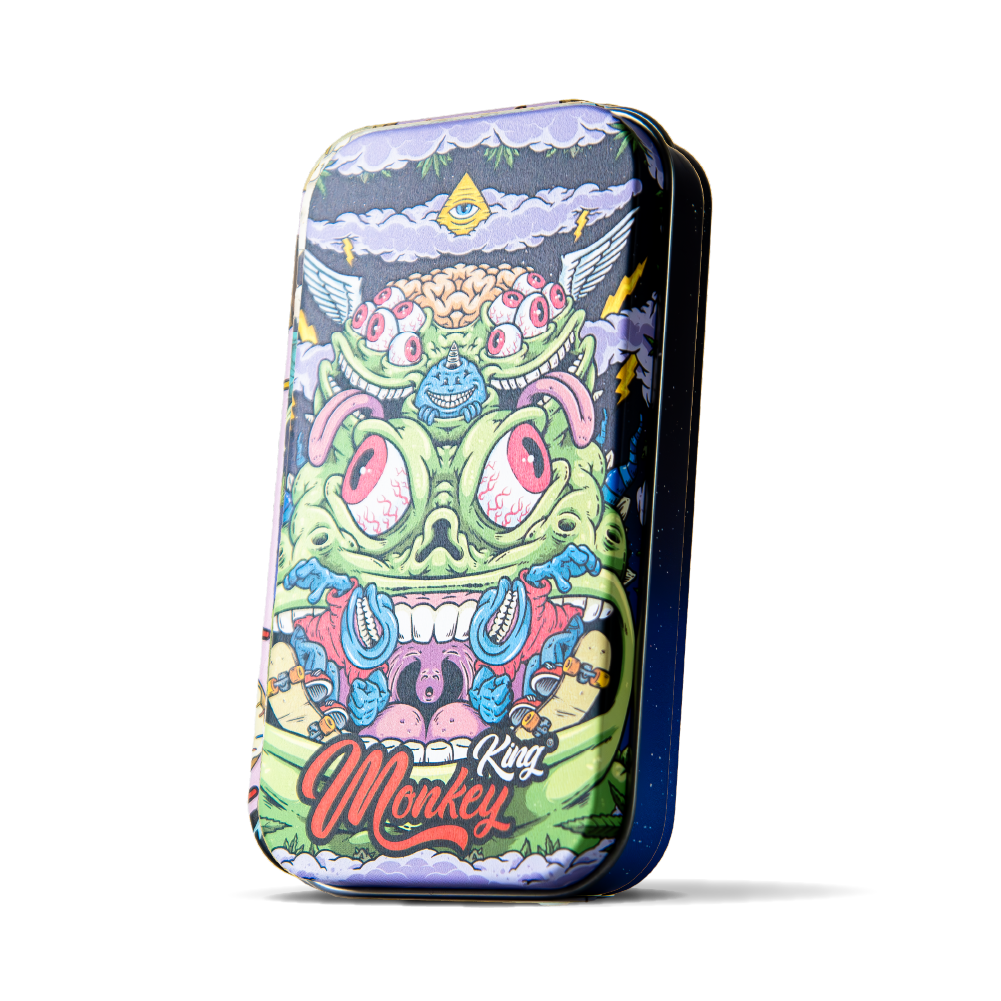 Monkey King Metal Tobacco Tins: Space Edition (18 Pack)