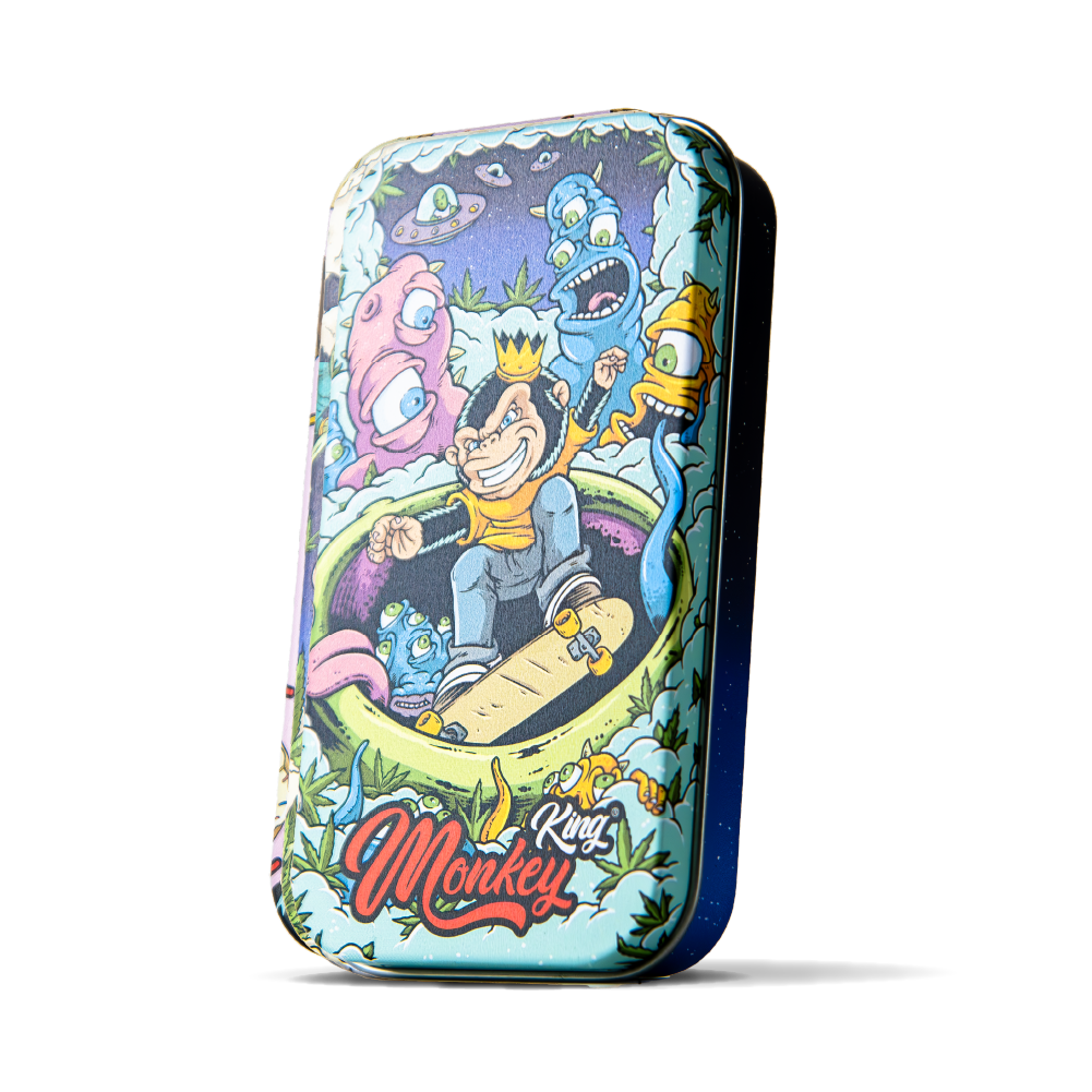 Monkey King Metal Tobacco Tins: Space Edition (18 Pack)