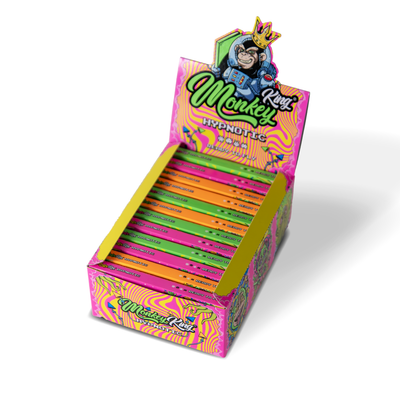 Monkey King Rolling Papers + Tips: Hypnotic Edition (24 Pack)