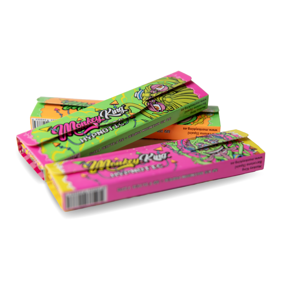 Monkey King Rolling Papers + Tips: Hypnotic Edition (24 Pack)