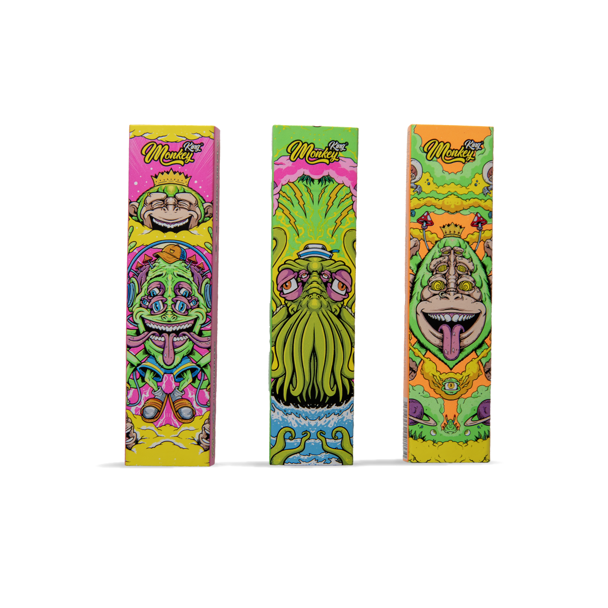 Monkey King Rolling Papers + Tips: Hypnotic Edition (24 Pack)