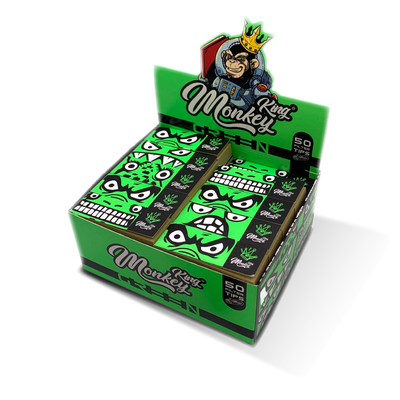 Monkey King Card Filter Tips: Green (50 Pack)